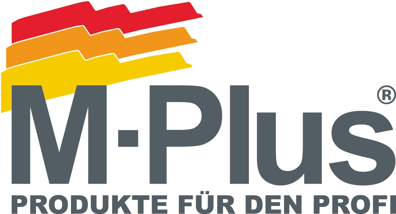 M-Plus Logo, Produkte für Handwerksprofis